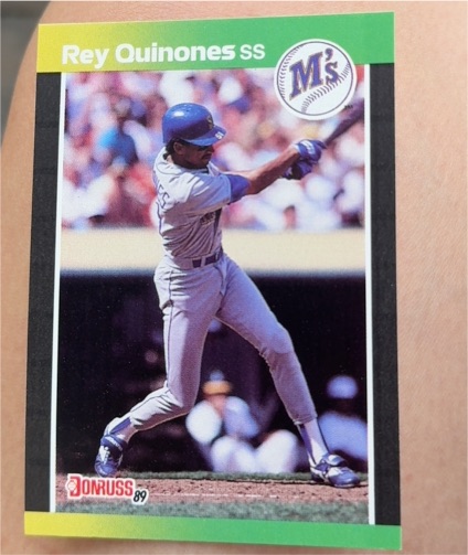 1989 Donruss #330 Rey Quinones — front