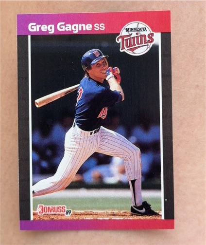 1989 Donruss #318 Greg Gagne — front