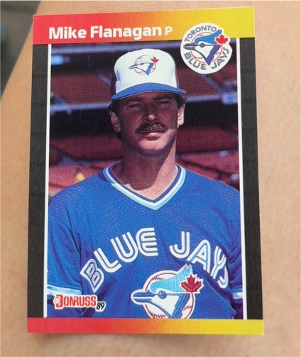 1989 Donruss #324 Mike Flanagan — front