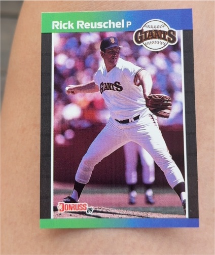 1989 Donruss #335 Rick Reuschel — front
