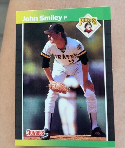 1989 Donruss #329 John Smiley — front