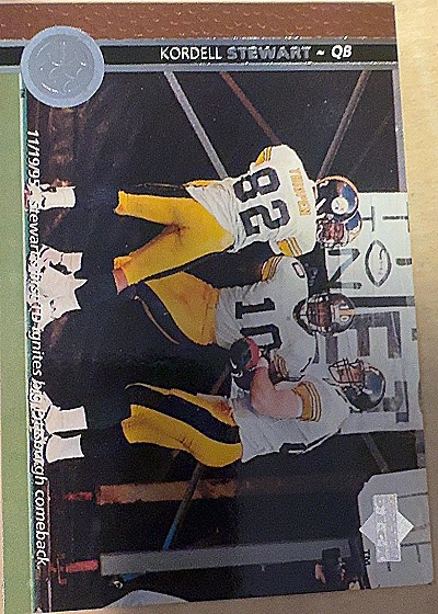 1996 Upper Deck #263 Kordell Stewart — front