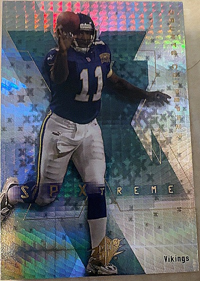 2000 Upper Deck SPx SPXtreme #X3 Daunte Culpepper — front