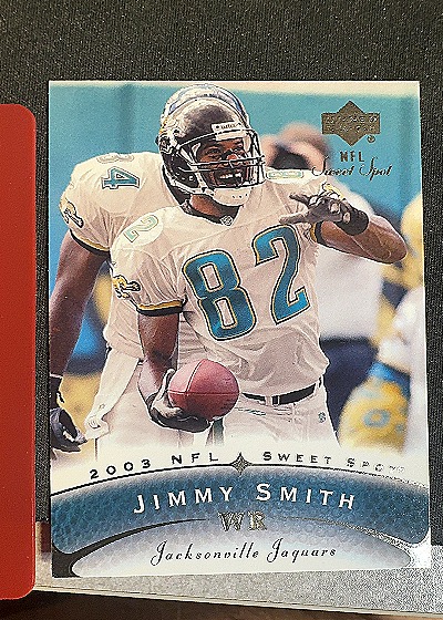 2003 Upper Deck Sweet Spot #82 Jimmy Smith — front