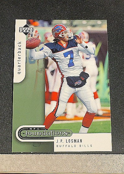2005 Upper Deck Foundations #11 J.P. Losman — front