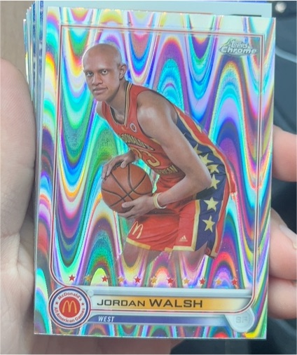 2022 Topps Chrome McDonald's All American #70 Jordan Walsh — front