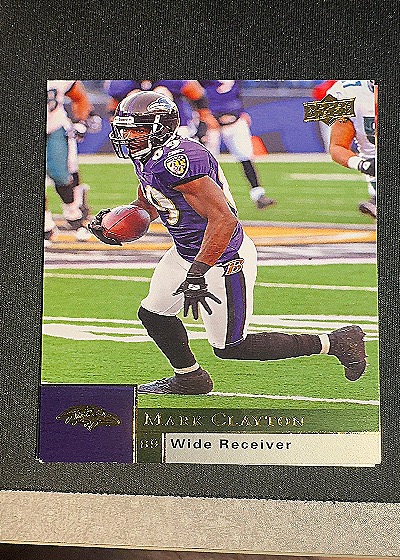 2009 Upper Deck #21 Mark Clayton — front