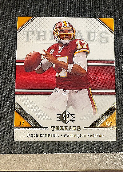 2009 Upper Deck SP Threads #06 Jason Campbell — front