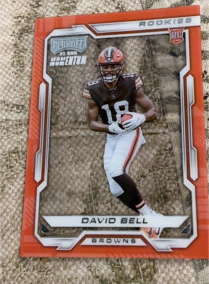 2022 Panini Chronicles Playoff Momentum #PMR-28 David Bell — front