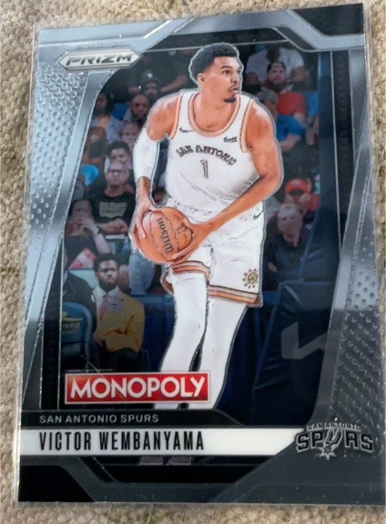 2024-25 Panini Prizm Monopoly #73 Victor Wembanyama — front