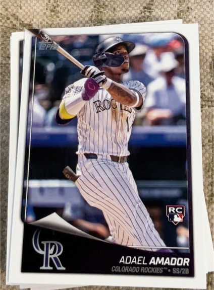 2025 Topps Flagship Collection #10 Adael Amador — front