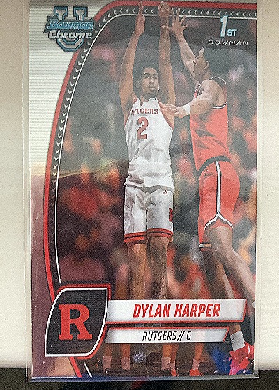 2024-25 Bowman University Chrome #22 Dylan Harper — front