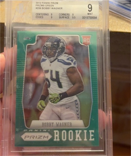 2012 Panini Prizm #239 Bobby Wagner — front