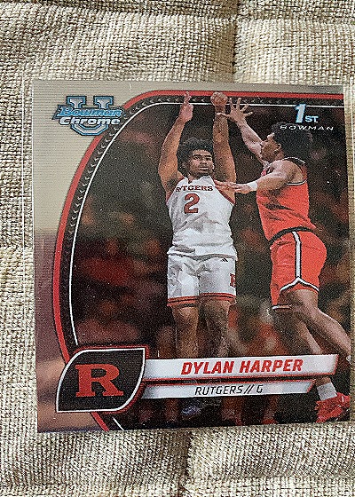 2024-25 Bowman University Chrome #22 Dylan Harper — front