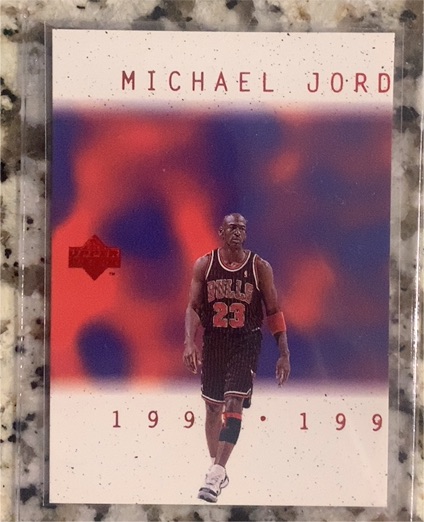 1997-98 Upper Deck Collector's Choice #MJ7 Michael Jordan Japan Commemorative — front