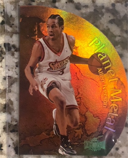 1998 Skybox Metal Universe #12PM Allen Iverson — front