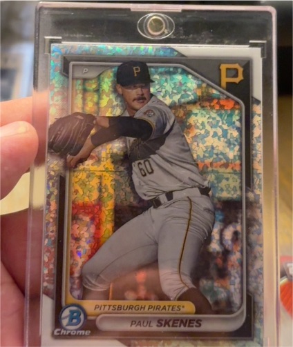 2024 Bowman Chrome Prospects #BCP-125 Paul Skenes — front