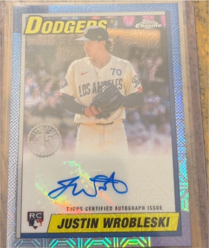 2025 Topps Series 2 #90CA2-JW Justin Wrobleski — front