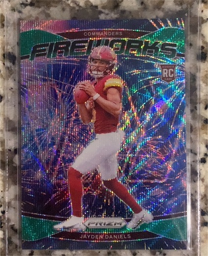 2024 Panini Prizm #24 Jayden Daniels — front