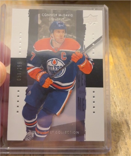 2023-24 Upper Deck Black Diamond Exquisite Collection #024 Connor McDavid — front
