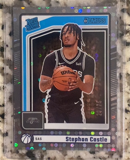 2024-25 Donruss Rated Rookie #244 Stephon Castle — front