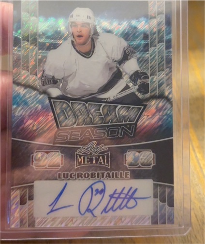 2025 Leaf Metal Dream Season Luc Robitaille — front