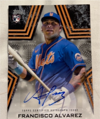 2023 Topps Baseball Stars #BSA-FA Francisco Alvarez — front