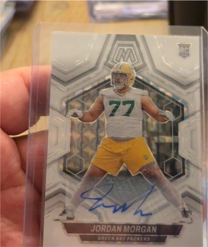 2024 Panini Mosaic #? Jordan Morgan — front