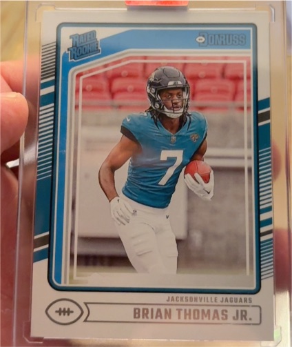 2024 Panini Donruss #313 Brian Thomas Jr. — front