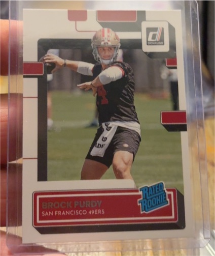 2022 Donruss Rated Rookie #374 Brock Purdy — front