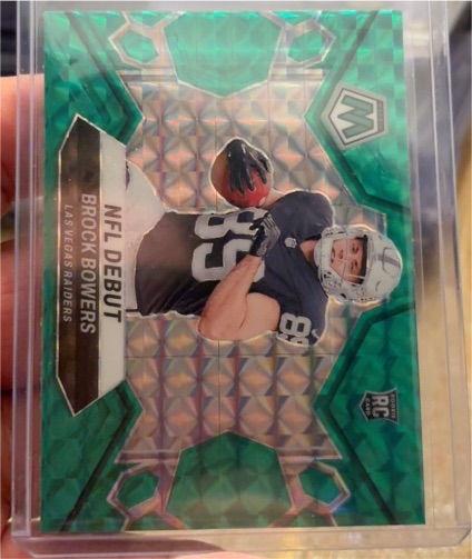 2024 Panini Mosaic - NFL Debut #286 Brock Bowers — front
