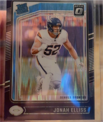 2024 Donruss Optic #257 Jonah Elliss — front