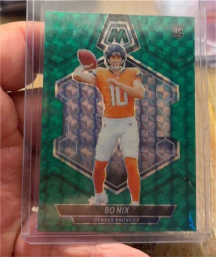 2024 Panini Mosaic #312 Bo Nix — front