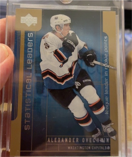 2006-07 Upper Deck Statistical Leaders #SL3 Alexander Ovechkin — front