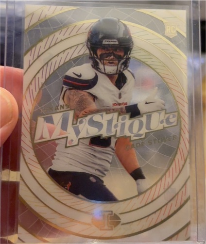 2024 Panini Illusions #33 Cade Stover Mystique — front