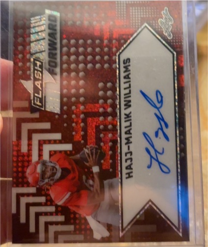 2024 Leaf Eclectic Flash Forward #HMW Hajj-Malik Williams — front
