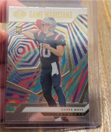 2024 Panini Illusions #22 Drake Maye — front