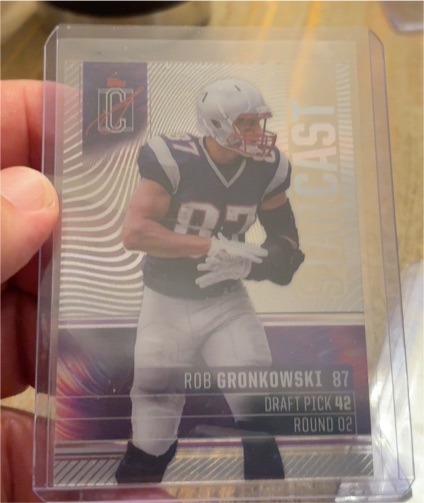 2024 Topps Signature Class #SC-17 Rob Gronkowski Star Cast — front