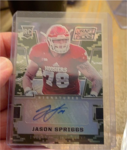 2016 Panini Prizm Draft Picks #RC Jason Spriggs — front