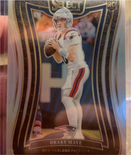 2024 Panini Select #379 Drake Maye — front