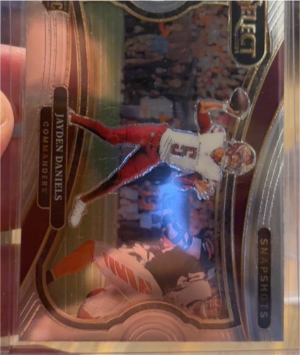 2024 Panini Select Snapshots # Jayden Daniels — front