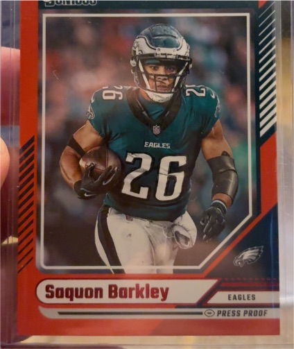 2024 Panini Donruss #32 Saquon Barkley — front