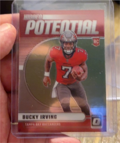 2024 Donruss Optic #6 Bucky Irving Hidden Potential — front