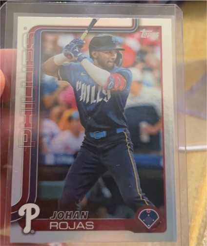 2025 Topps Series 2 #469 Johan Rojas — front