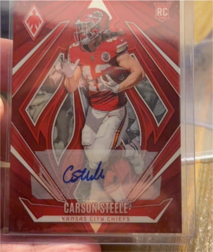 2024 Panini Phoenix #230 Carson Steele — front