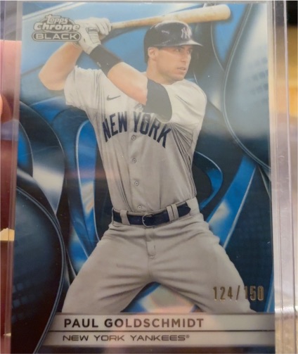 2025 Topps Chrome Black #146 Paul Goldschmidt — front