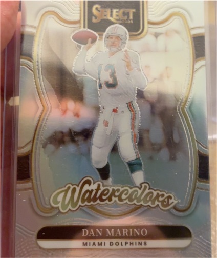 2024 Panini Select Watercolors Dan Marino — front