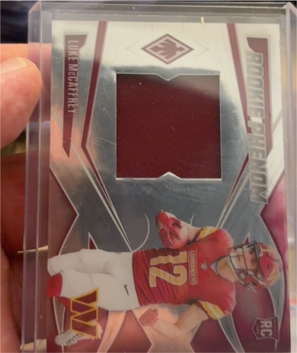 2024 Panini Phoenix Rookie Phenom #Luke McCaffrey — front