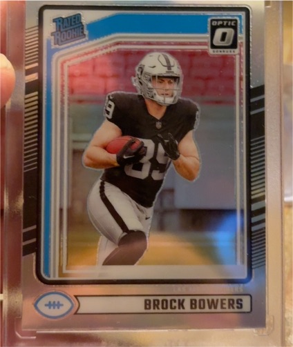 2024 Panini Donruss Optic #394 Brock Bowers — front