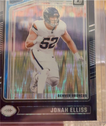 2024 Donruss Optic #257 Jonah Elliss — front